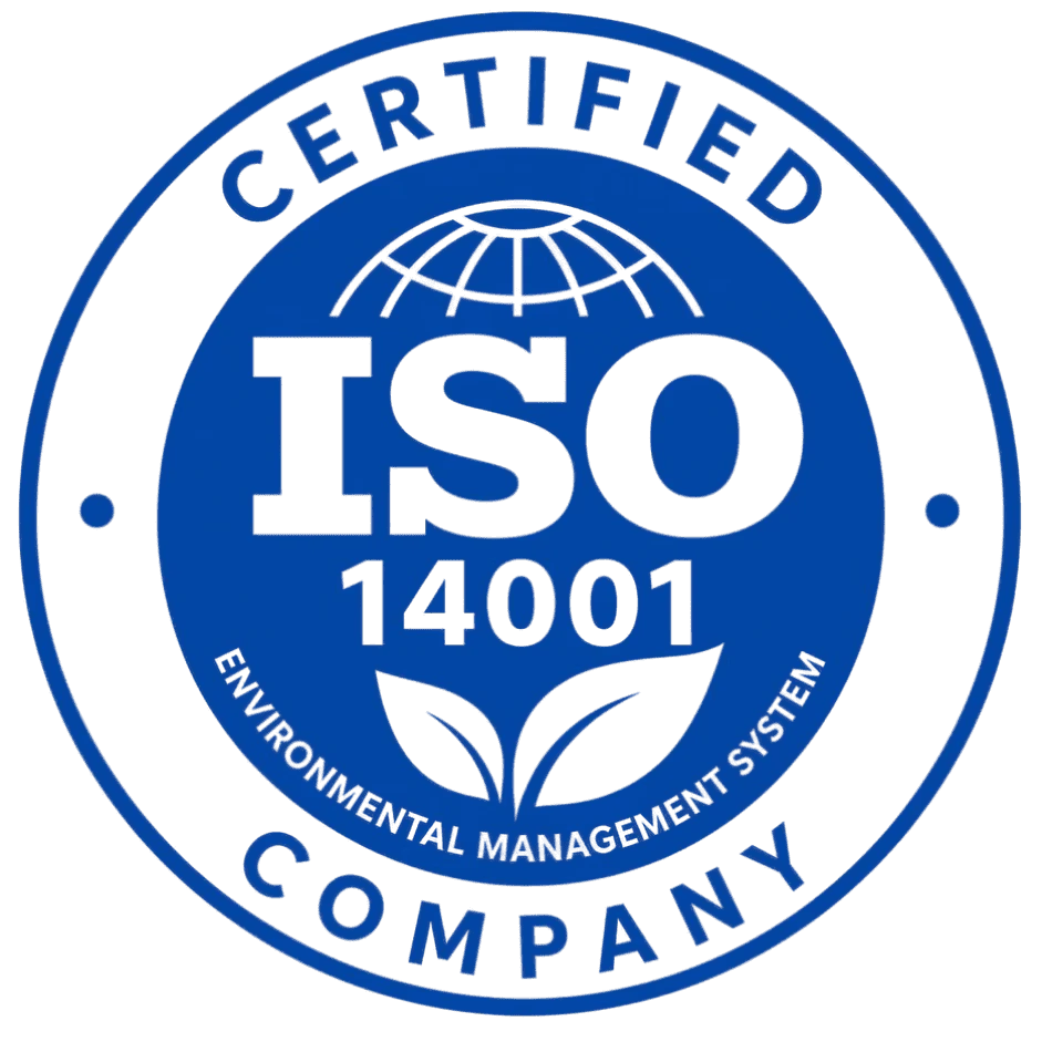 ISO 14001 certified