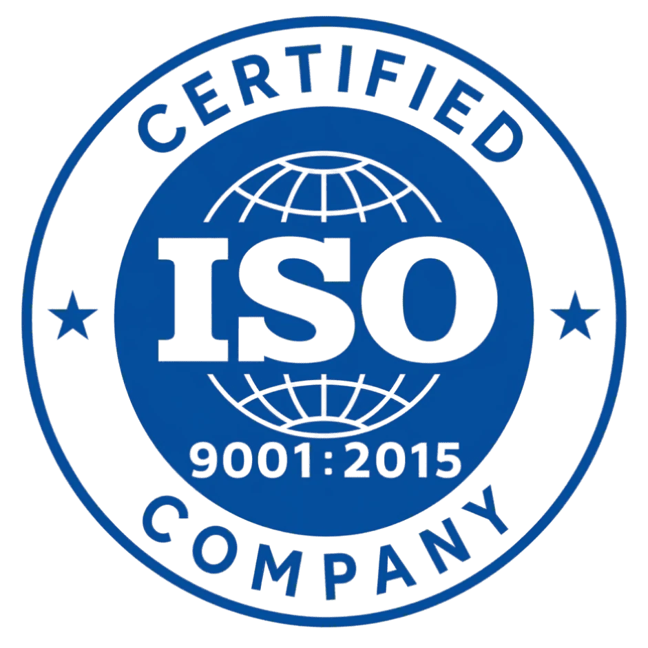 ISO 9001 certified